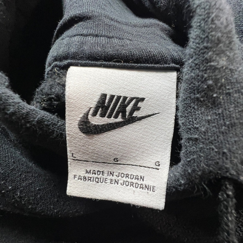 Nike Sportswear Club Fleece Pullover Hoodie Black BV2654-010 Mens Large - Picture 4 of 9